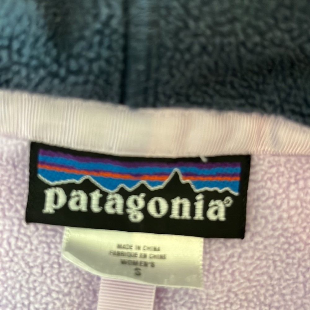 Patagonia Rhythm Fleece Jacket Pink Women’s Hoodie Size Small Full Zip